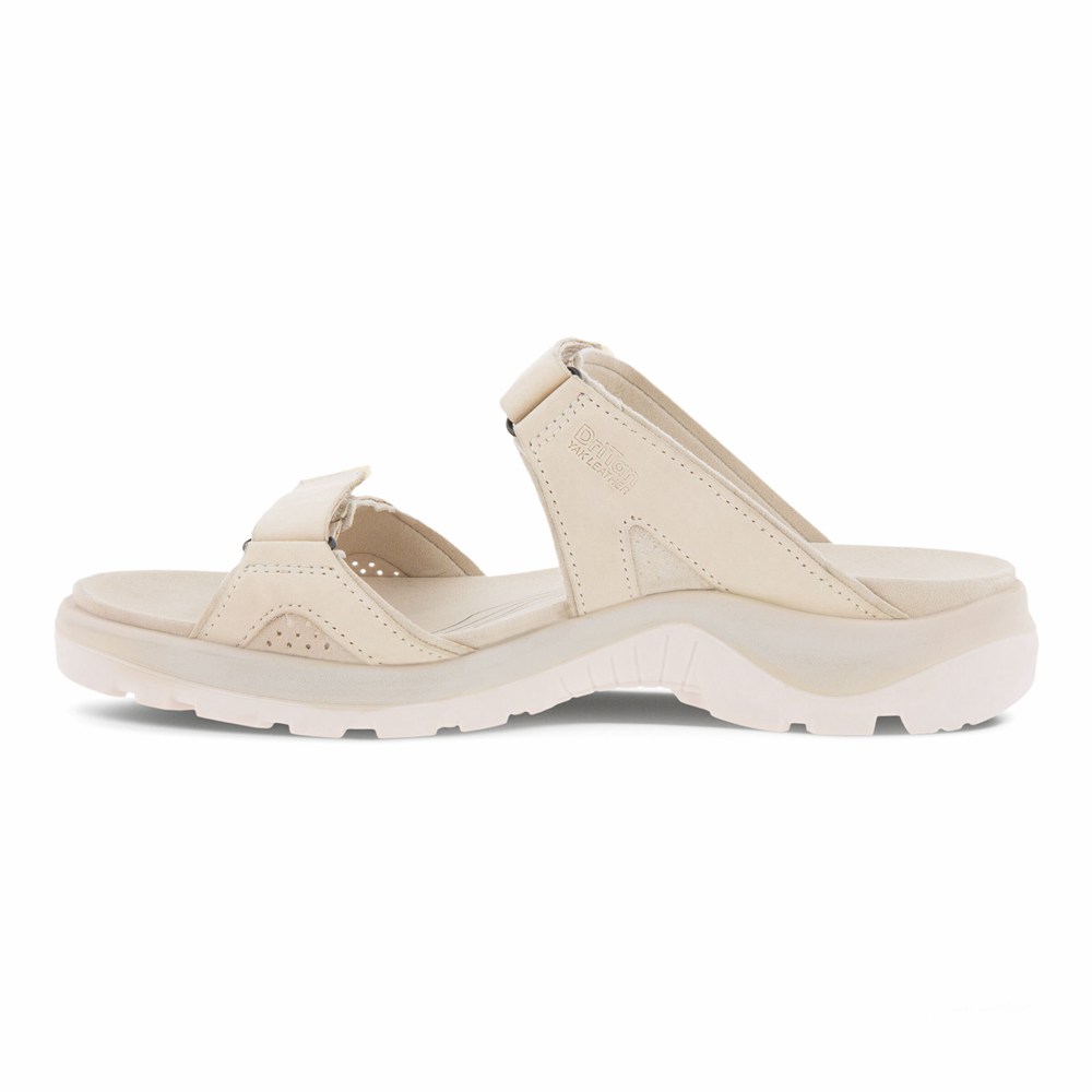 Womens Slides - ECCO Yucatan 2.0 - Beige - 1856RVLXW